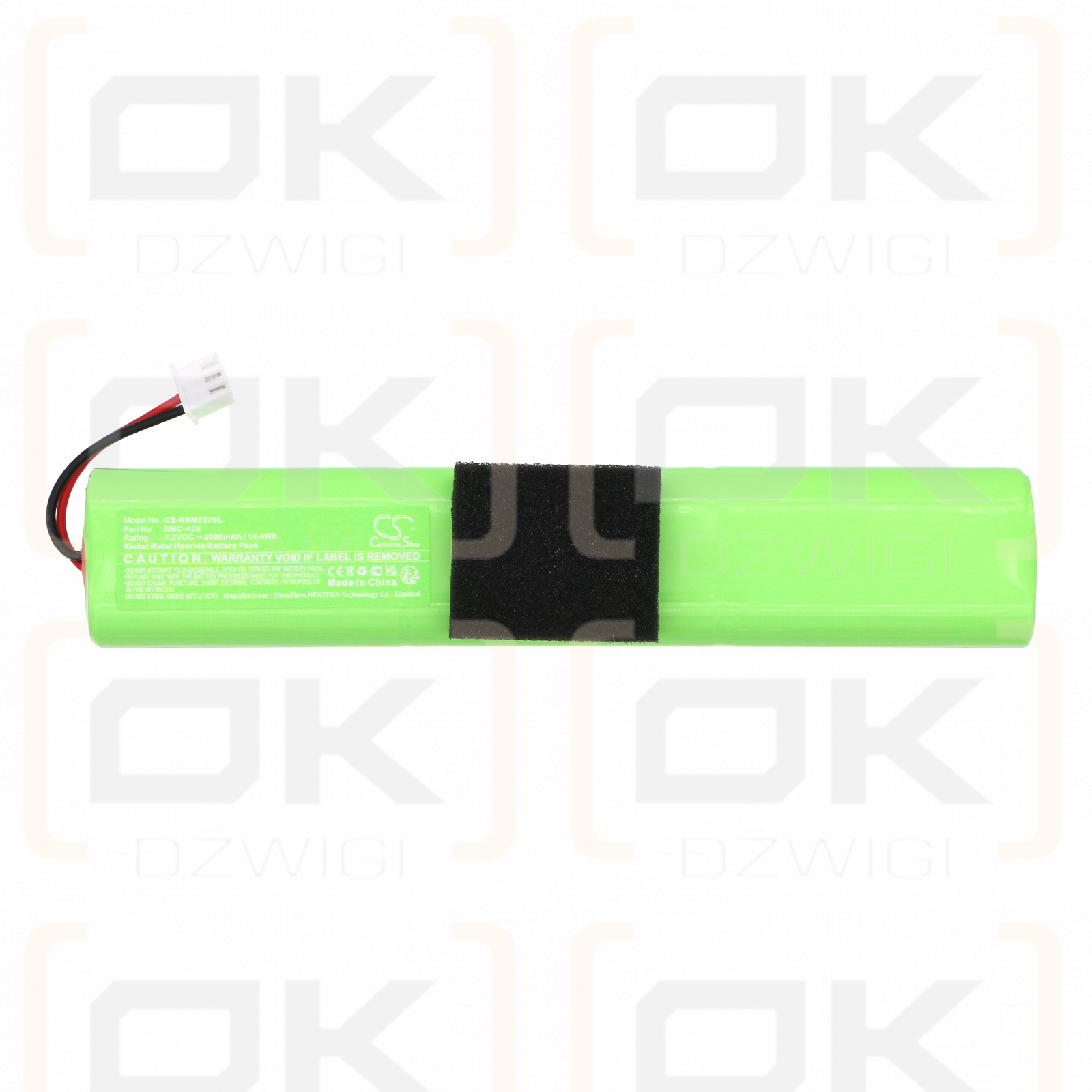 KERN MTA / MBC-A08 2000 mAh Ni-MH 7,2 V (Cameron Sino)