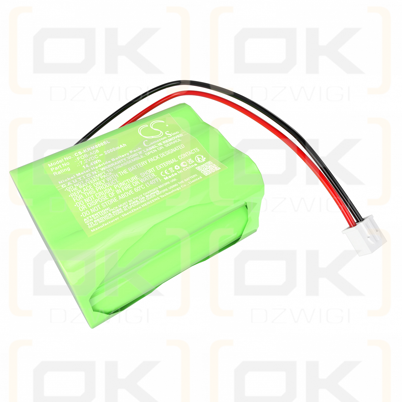 KERN FOB / FOB-A08 2000mAh Ni-MH 7.2V (Cameron Sino)