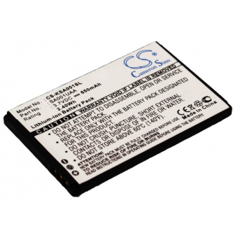 Sanyo SA002 / P05 650 mAh Li-Ion 3,7 V (Cameron Sino)