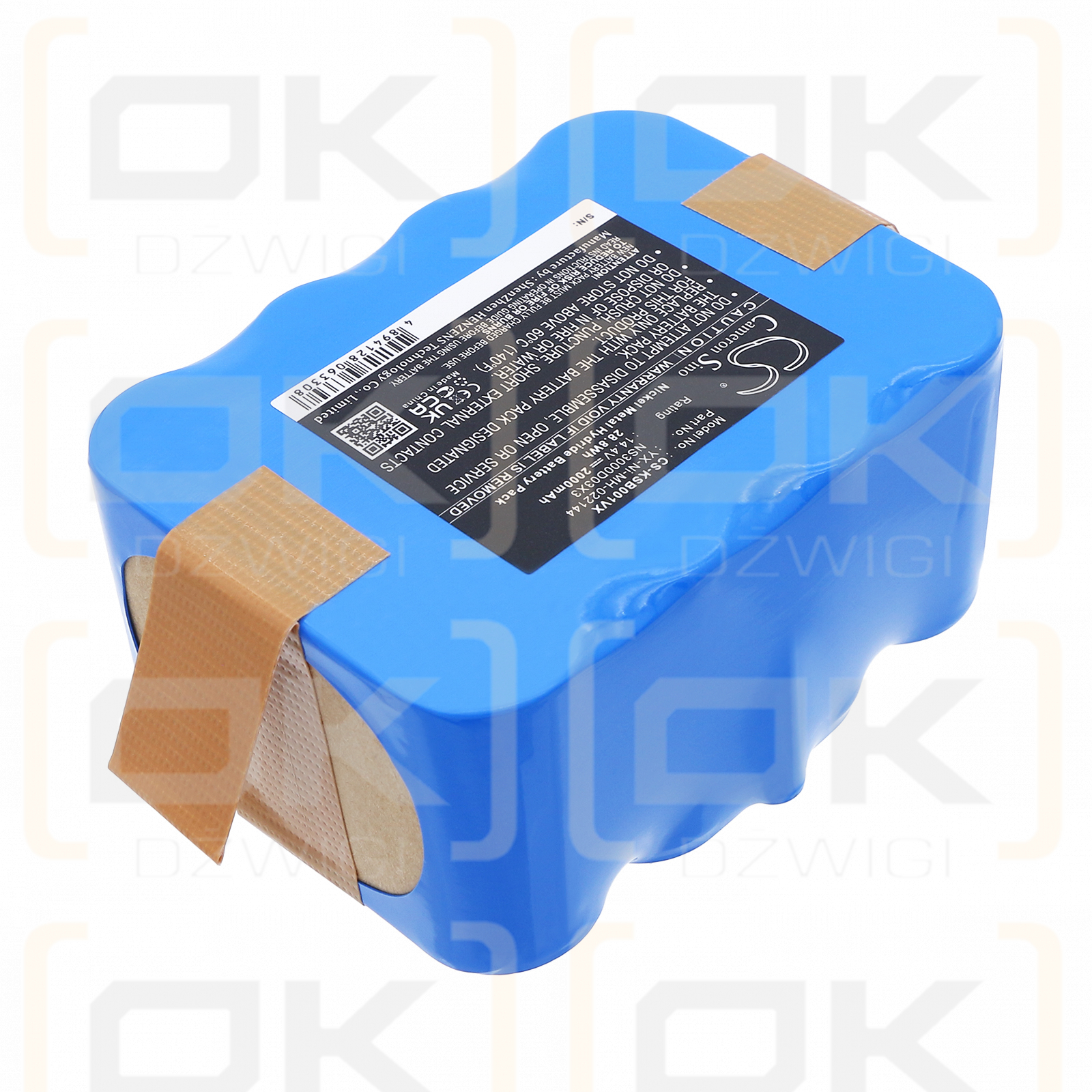 GAIS FTM-031K / YX-MH022144-TN 2000 mAh Ni-MH 14.4 V (Cameron Sino)