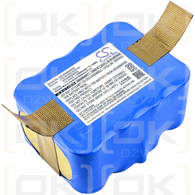 GAIS FTM-031K / YX-MH022144-TN 3500mAh Ni-MH 14.4V (Cameron Sino)