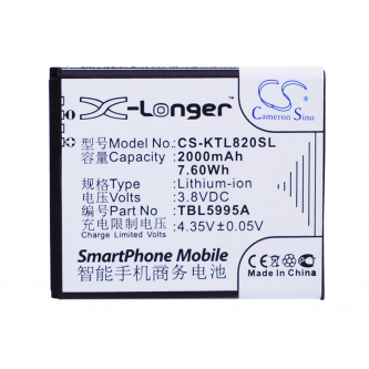 K-Touch L820c / TBL5995A 2000mAh Li-ion 3.8V (Cameron Sino)