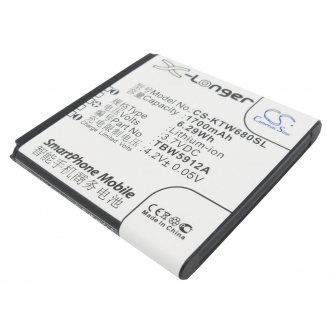 K-Touch W608 / TBW5912A 1700mAh Li-ion 3.7V (Cameron Sino)