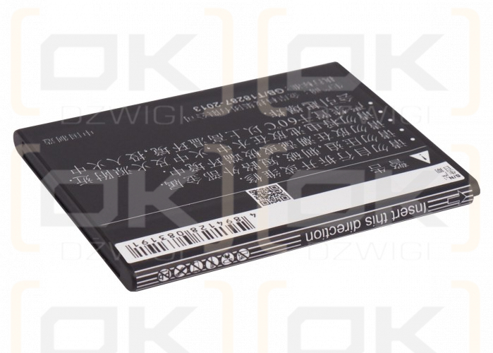 K-Touch W88 / TBT9608 1500mAh Li-ion 3.7V (Cameron Sino)