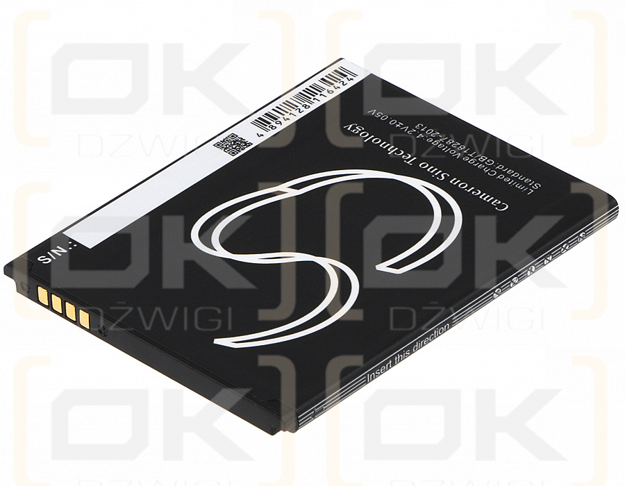 K-Touch E80 / TBT9701 1800mAh Li-ion 3.7V (Cameron Sino)