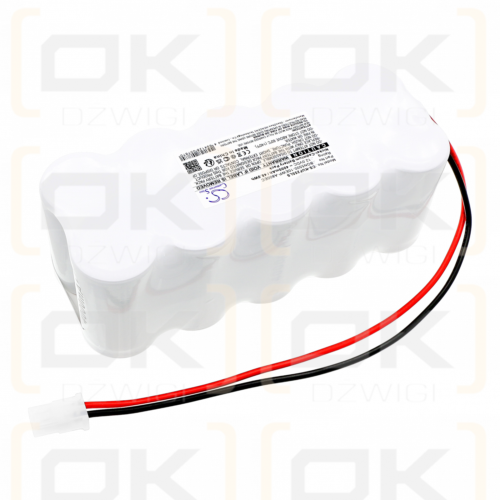 Kaufel 002255 / BGN5500-10EWP-A800EC 4000mAh Ni-CD 12.0V (Cameron Sino)