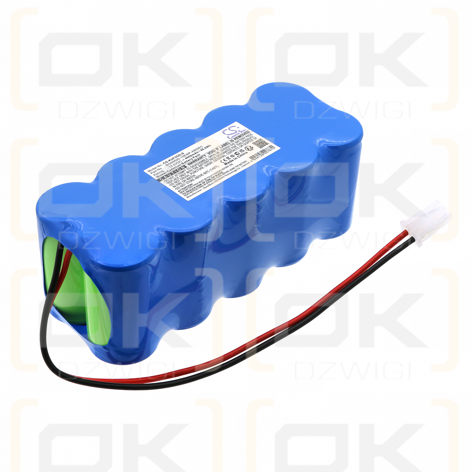 Kaufel 002255 / BGN5500-10EWP-A800EC 4000mAh Ni-CD 12.0V (Cameron Sino)