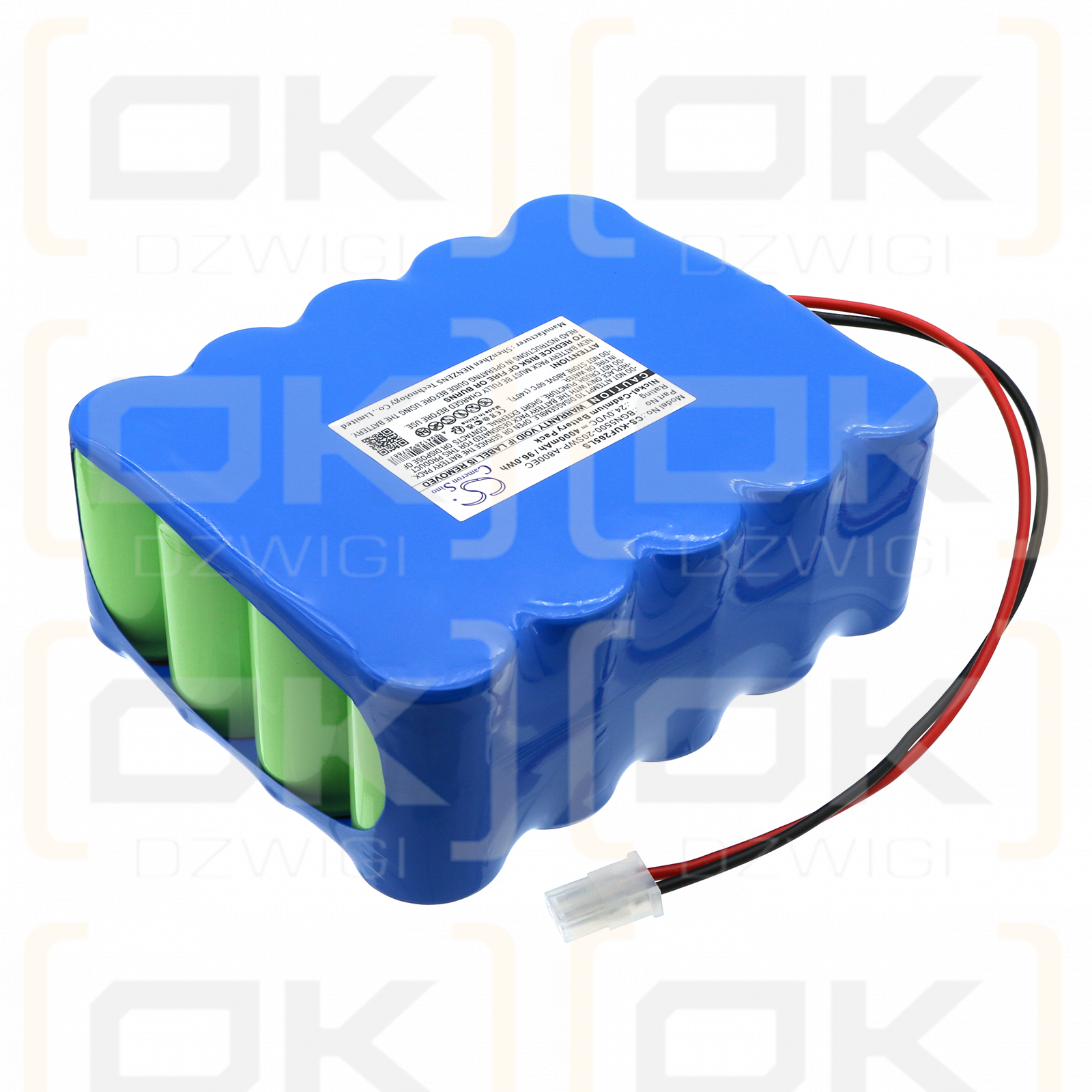 Kaufel 002265 / BGN5500-20SWP-A800EC 4000 mAh Ni-CD 24,0 V (Cameron Sino)