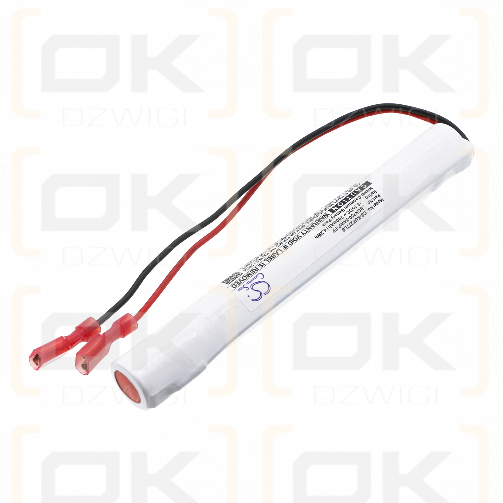 Kaufel 002277 / BGN700-5AWP-FP 700mAh Ni-CD 6.0V (Cameron Sino)