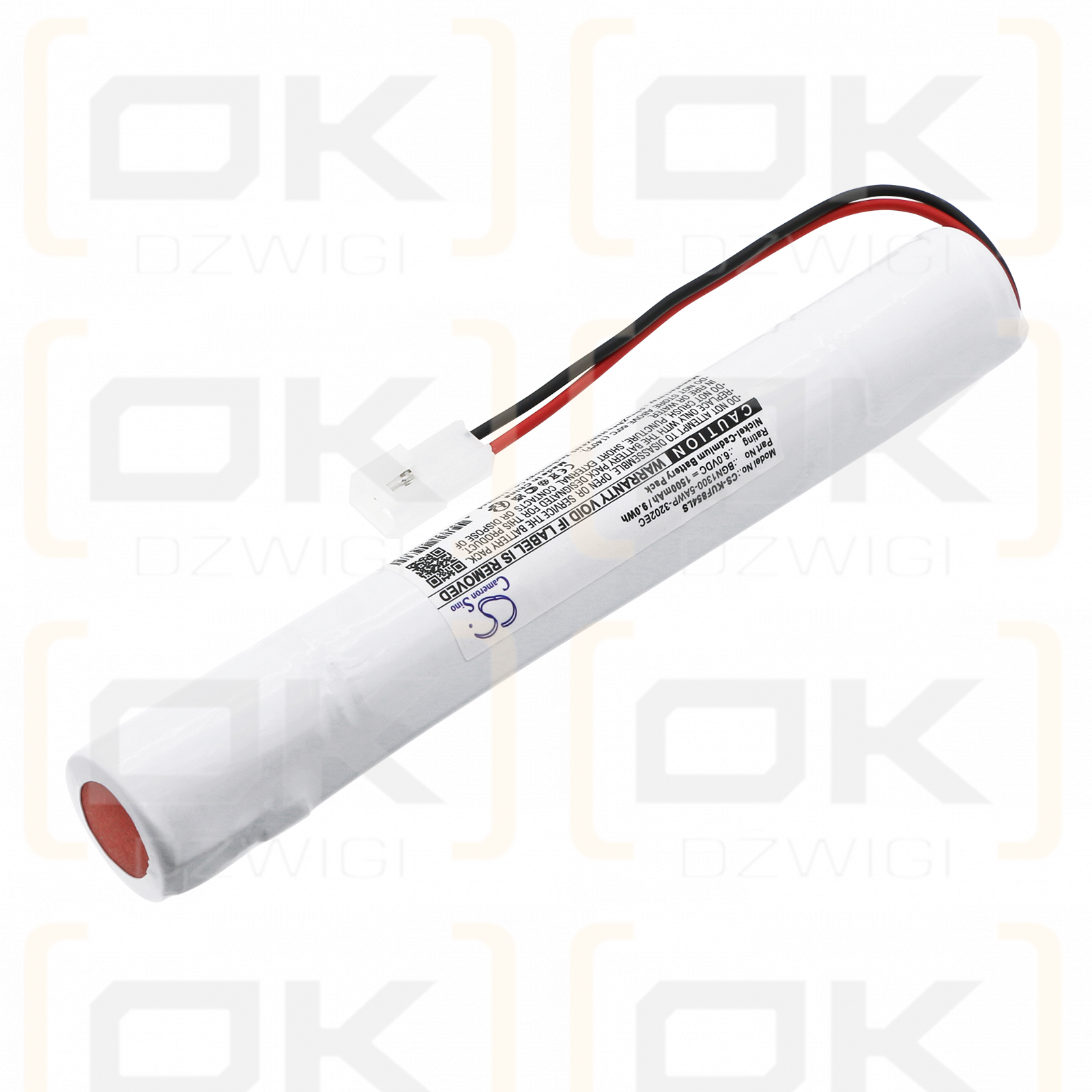 Kaufel 850.0034 / BGN1300-5AWP-3202EC 1500 mAh Ni-CD 6,0 V (Cameron Sino)