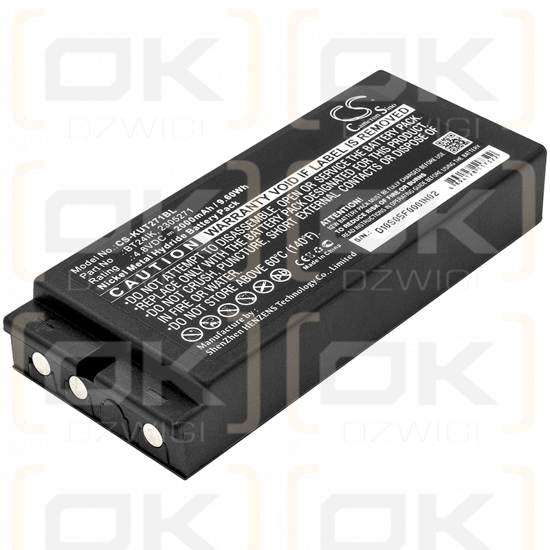 IKUSI TM70 / BT24IK 2000 mAh Ni-MH 4,8 V (Cameron Sino)