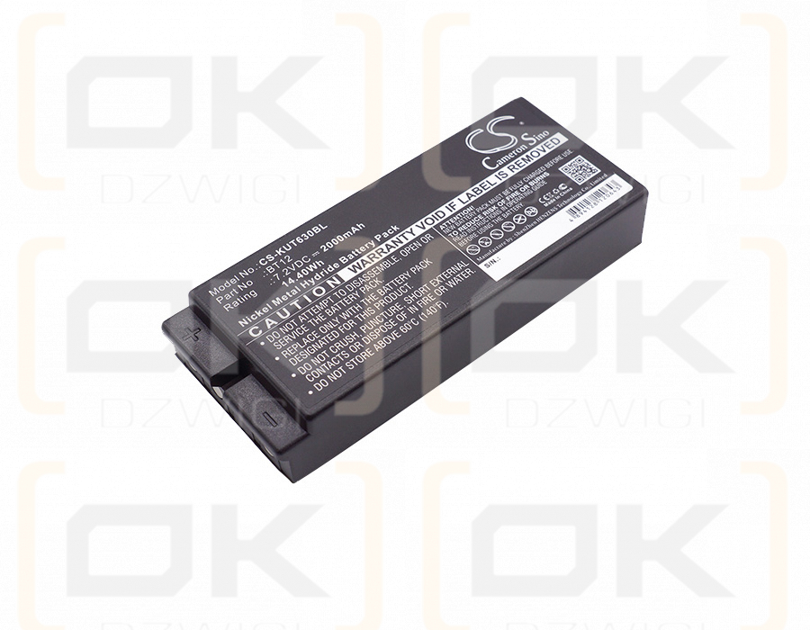 IKUSI 2303696 BT12 7.2VDC 2000mAh battery