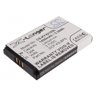 Kyocera DuraPro E4277 / SCP-43LBPS 1450 mAh Li-Ion 3,7 V (Cameron Sino)