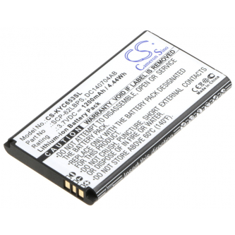 Kyocera Hydro Life 4G / SCP-62LBPS 1200 mAh Li-Ion 3,7 V (Cameron Sino)