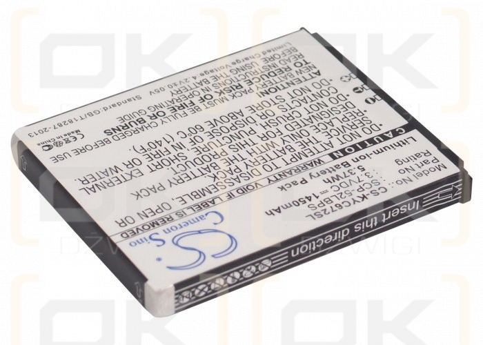 Kyocera C6522N / SCP-52LBPS 1450 mAh Li-Ion 3,7 V (Cameron Sino)