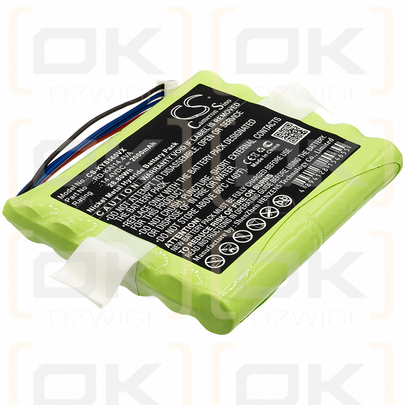 Kaily S750 / RD-KAI14.4VA 2000mAh Ni-MH 14.4V (Cameron Sino)