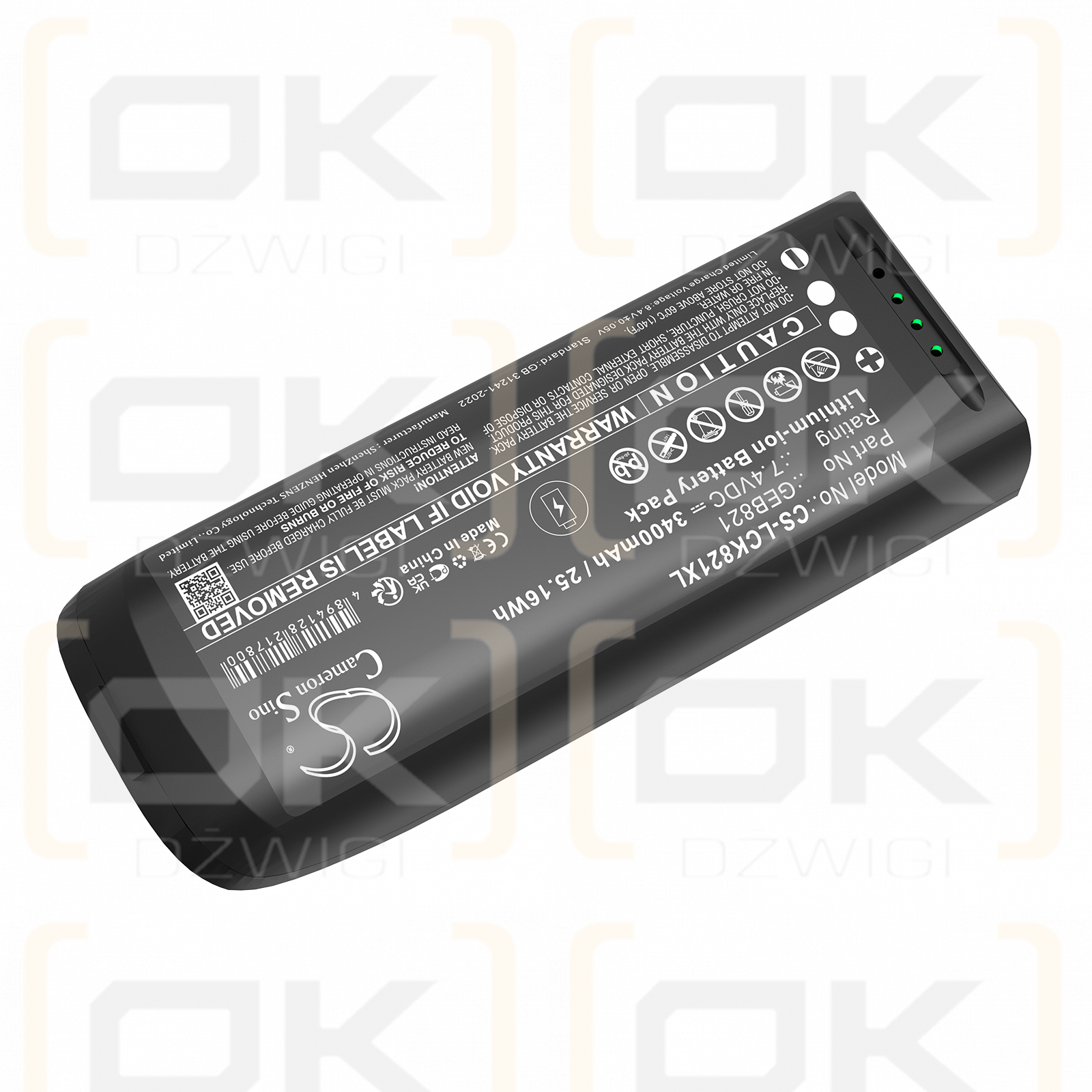 Leica BLK2GO Handheld-Bildgebungs-Laserscanner / 879638 3400 mAh Li-Ionen 7,4 V (Cameron Sino)