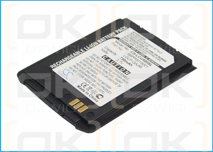LG TU550 / SBPP0015001 750 mAh Li-ion 3.7 V (Cameron Sino)