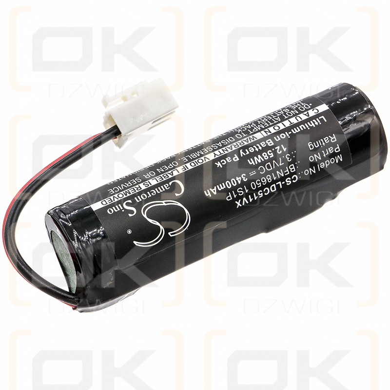 Leifheit Aquanta Click 51025 / BFN18650 1S1P 3400mAh Li-ion 3.7V (Cameron Sino)