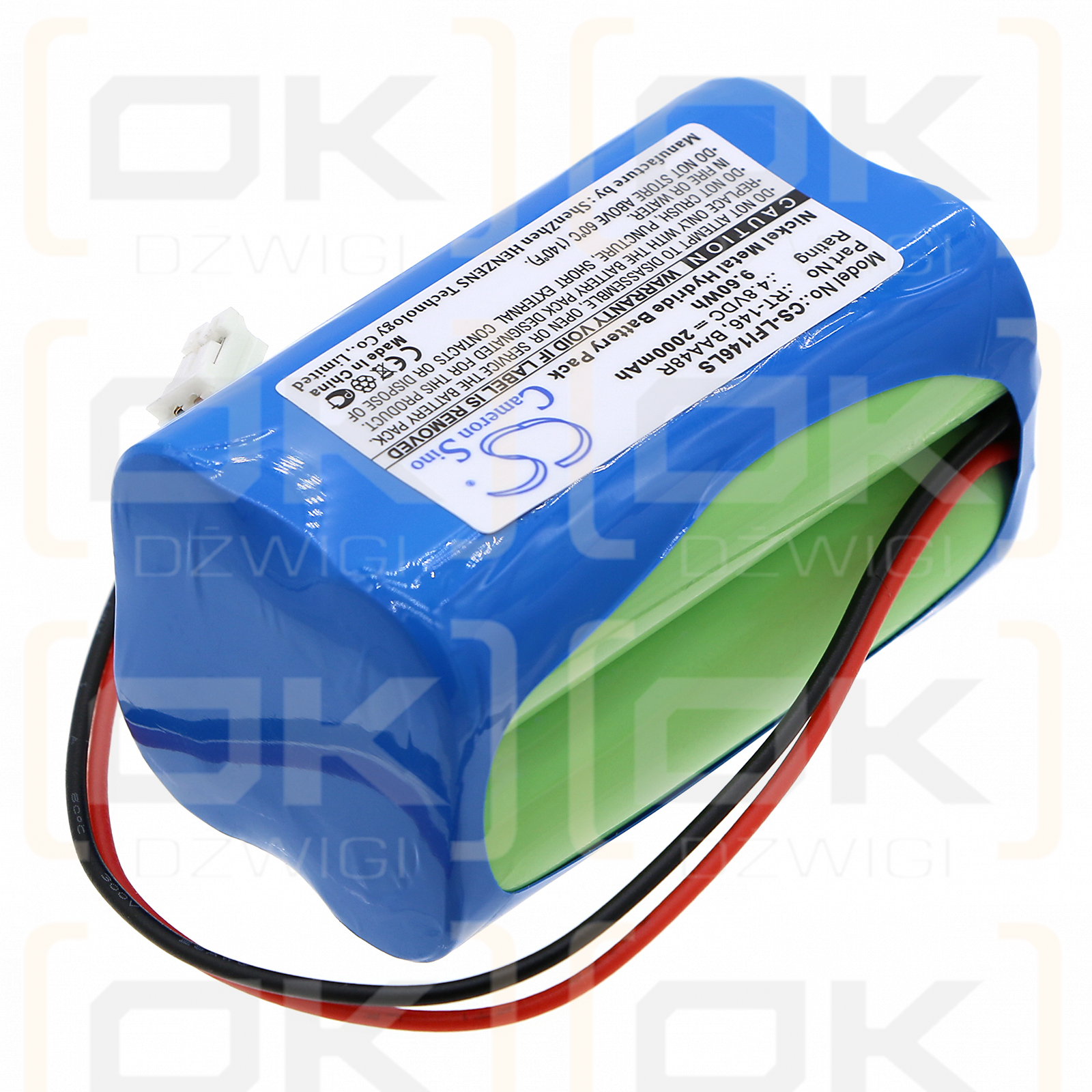 LFI Daybrite Emergi-Lite BAA48R / RT-146 2000mAh Ni-MH 4.8V (Cameron Sino)