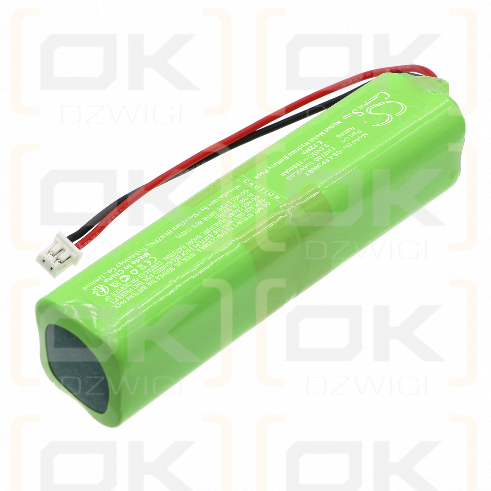 LifeSOS LS-30 8SEH / FH0700-10440C8S 700mAh Ni-MH 9.6V (Cameron Sino)