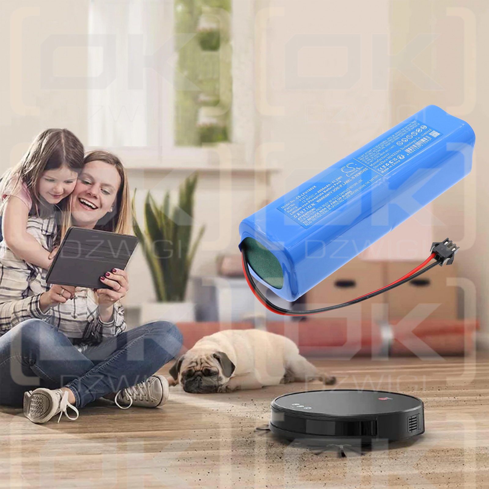 Lefant U180 / 91471 4000 mAh LiFePO4 12,8 V (Cameron Sino)