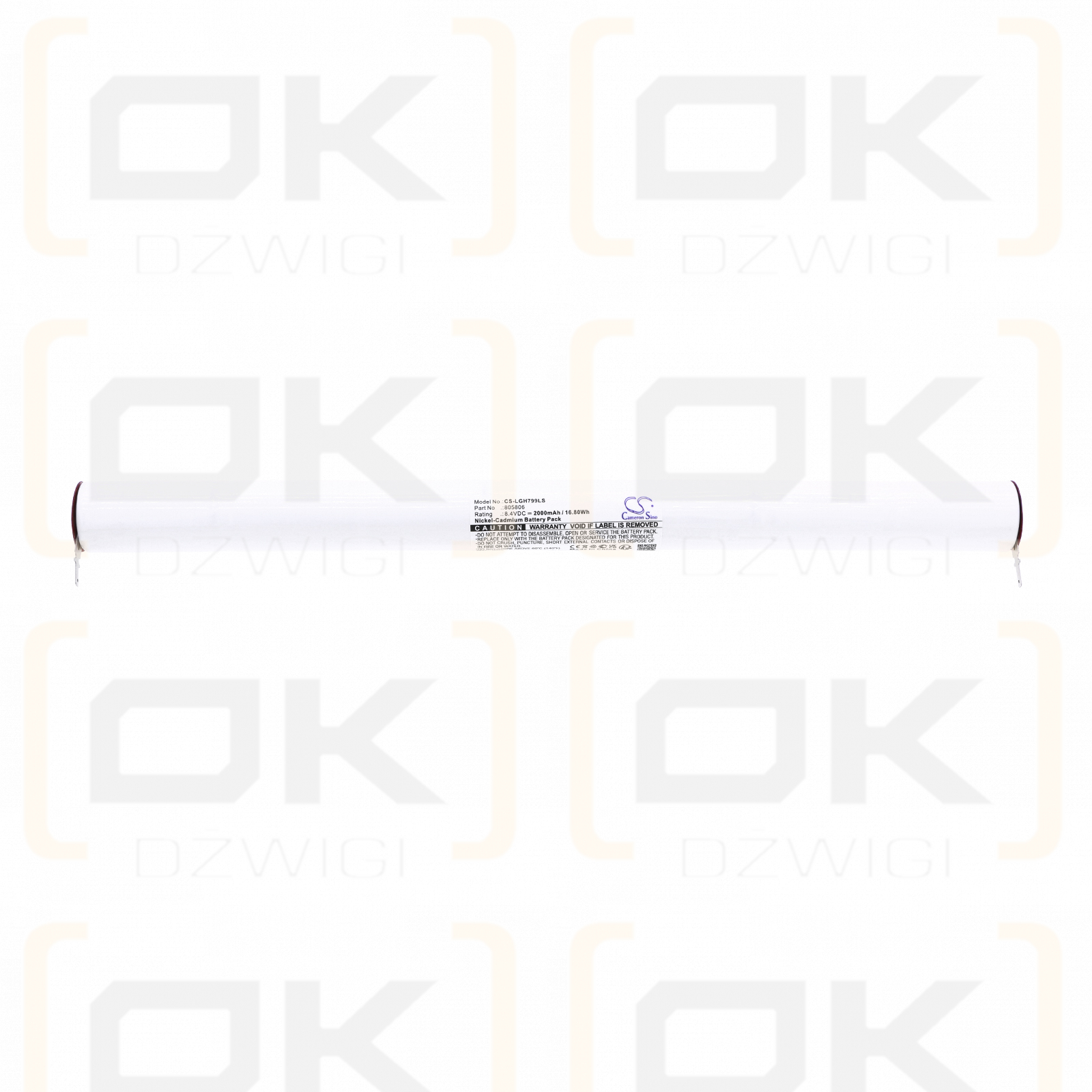 Legrand G5 / 805806 2000 mAh Ni-CD 8,4 V (Cameron Sino)