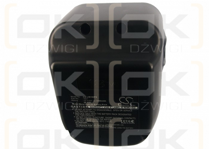 Lincoln LGG-1830 / 1801 3300 mAh Ni-MH 18 V (Cameron Sino)