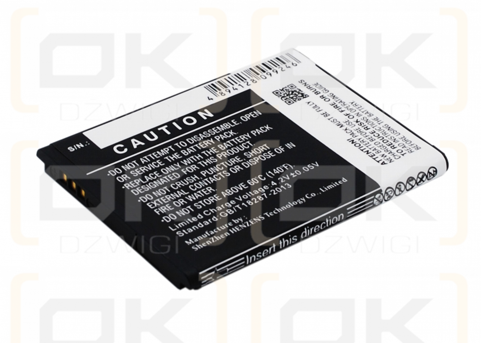 LG C395 / BL-40MN 1000 mAh Li-Ion 3,7 V (Cameron Sino)