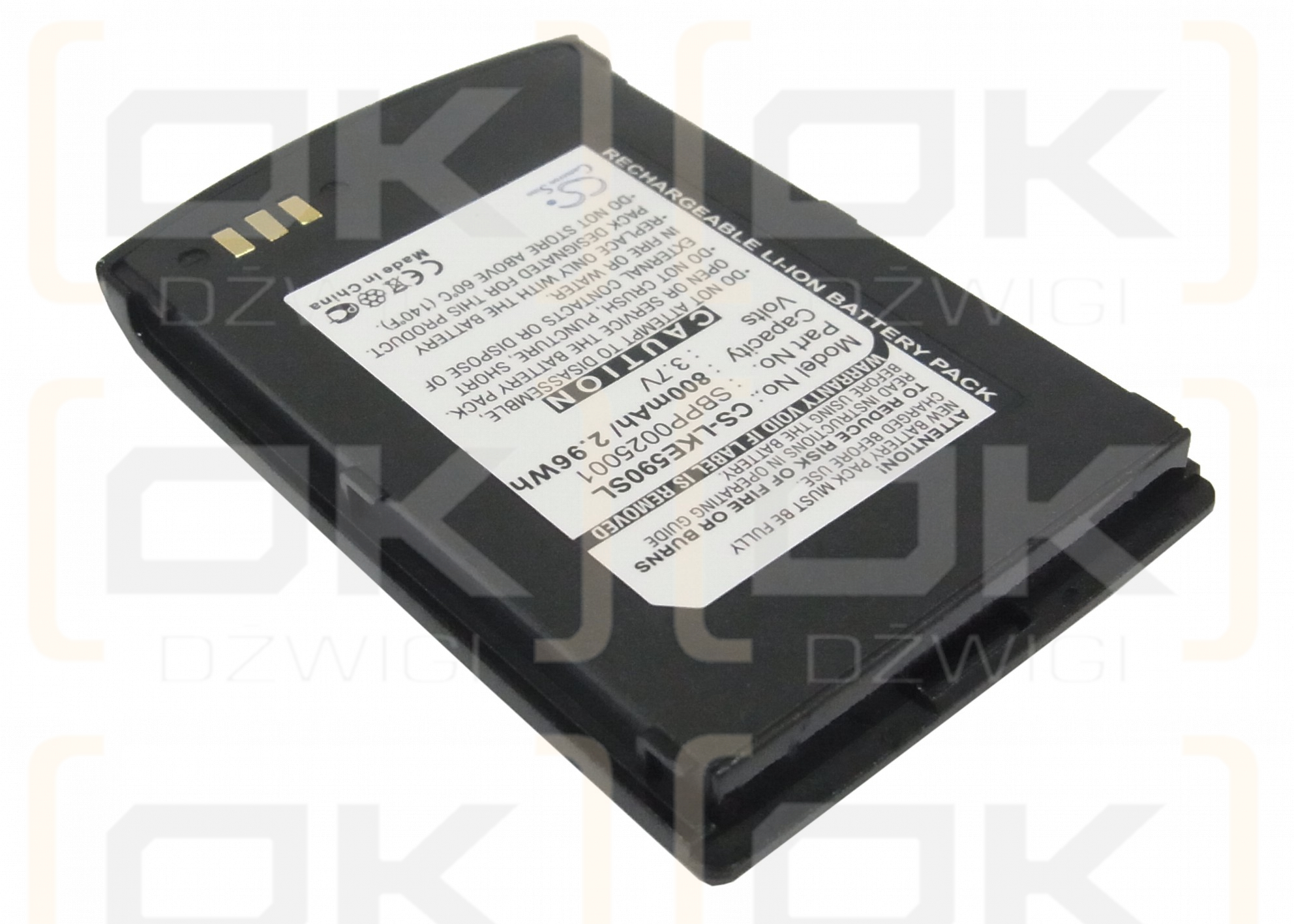 LG KE590 / LGLP-GBNM 800mAh Li-ion 3.7V (Cameron Sino)