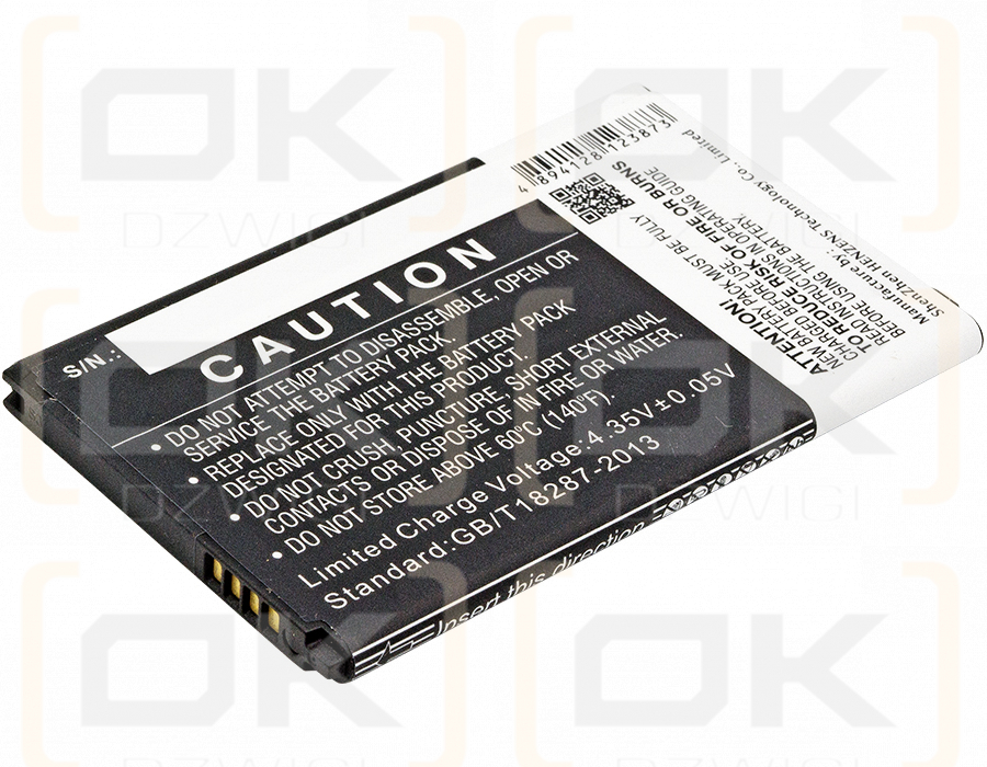 LG K430DSF / BL-45A1H 2300 mAh Li-Ion 3,8 V (Cameron Sino)