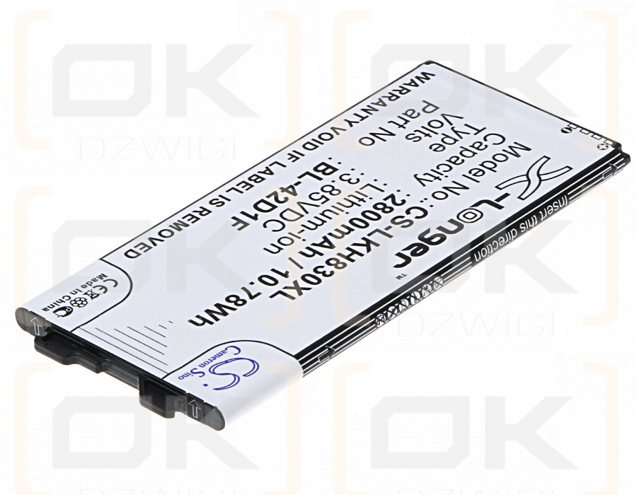 LG US992 / BL-42D1F 2800mAh Li-ion 3.85V (Cameron Sino)