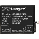 LG LMK200EMW / BL-M03 2800mAh Li-Polymer 3.85V (Cameron Sino)