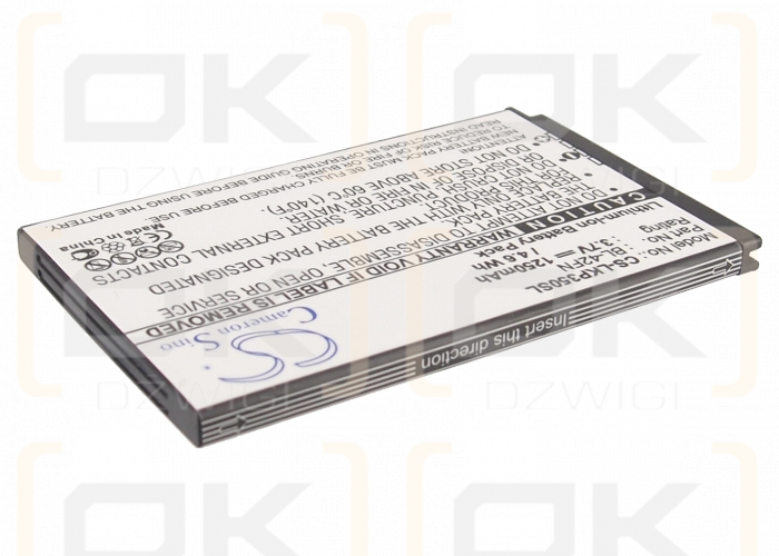 LG C550 / BL-42FN 1250 mAh Li-Ion 3,7 V (Cameron Sino)