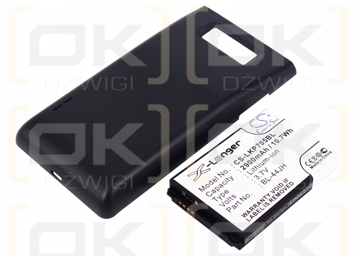 LG Optimus P705g / BL-44JH 2900mAh Li-ion 3.7V (Cameron Sino)