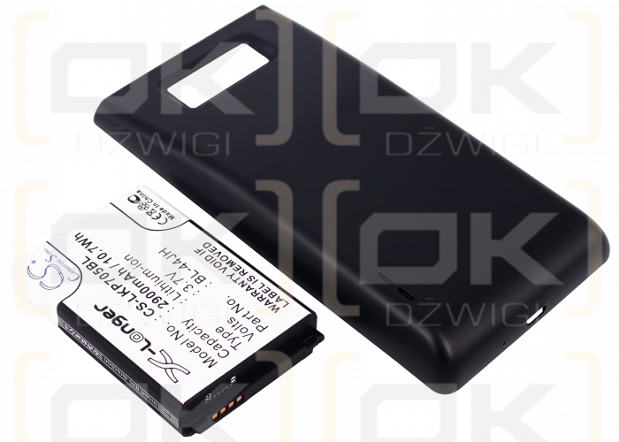 LG Optimus P705g / BL-44JH 2900mAh Li-ion 3.7V (Cameron Sino)