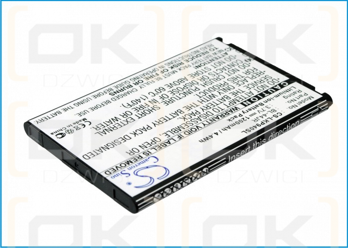 LG SU540 / BL-44JR 1200mAh Li-ion 3.7V (Cameron Sino)