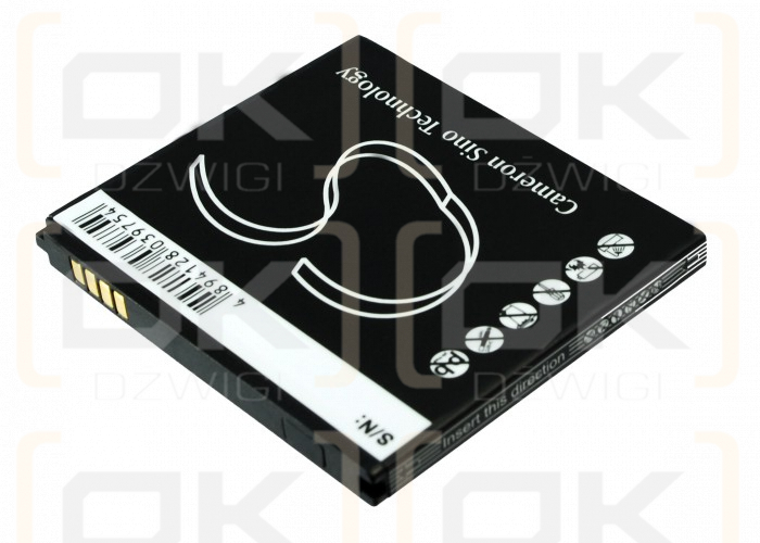 Batería de iones de litio T-Mobile C729 / SBPL0103001 de 1300 mAh y 3,7 V (Cameron Sino)