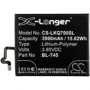 LG LMX540EMW / BL-T45 3900 mAh Li-Polymer 3,85 V (Cameron Sino)