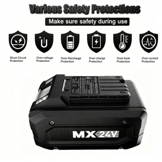 Ersatzakku für LawnMaster VBRMGT601YCM2 / 24LB4005-C 4000 mAh Li-Ion 24V (Cameron Sino)