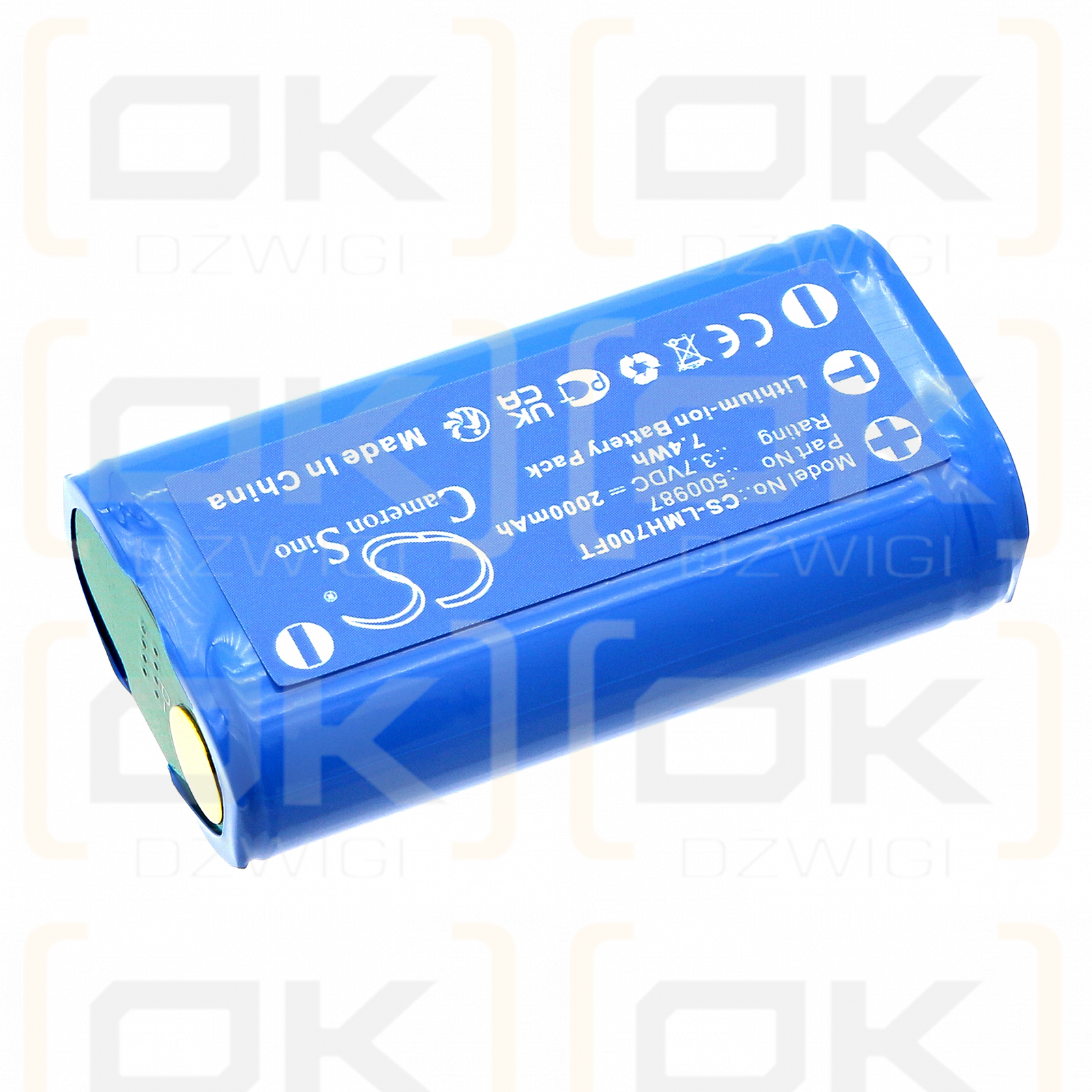 Ledlenser MH8 / 500987 2000mAh Li-ion 3.7V (Cameron Sino)