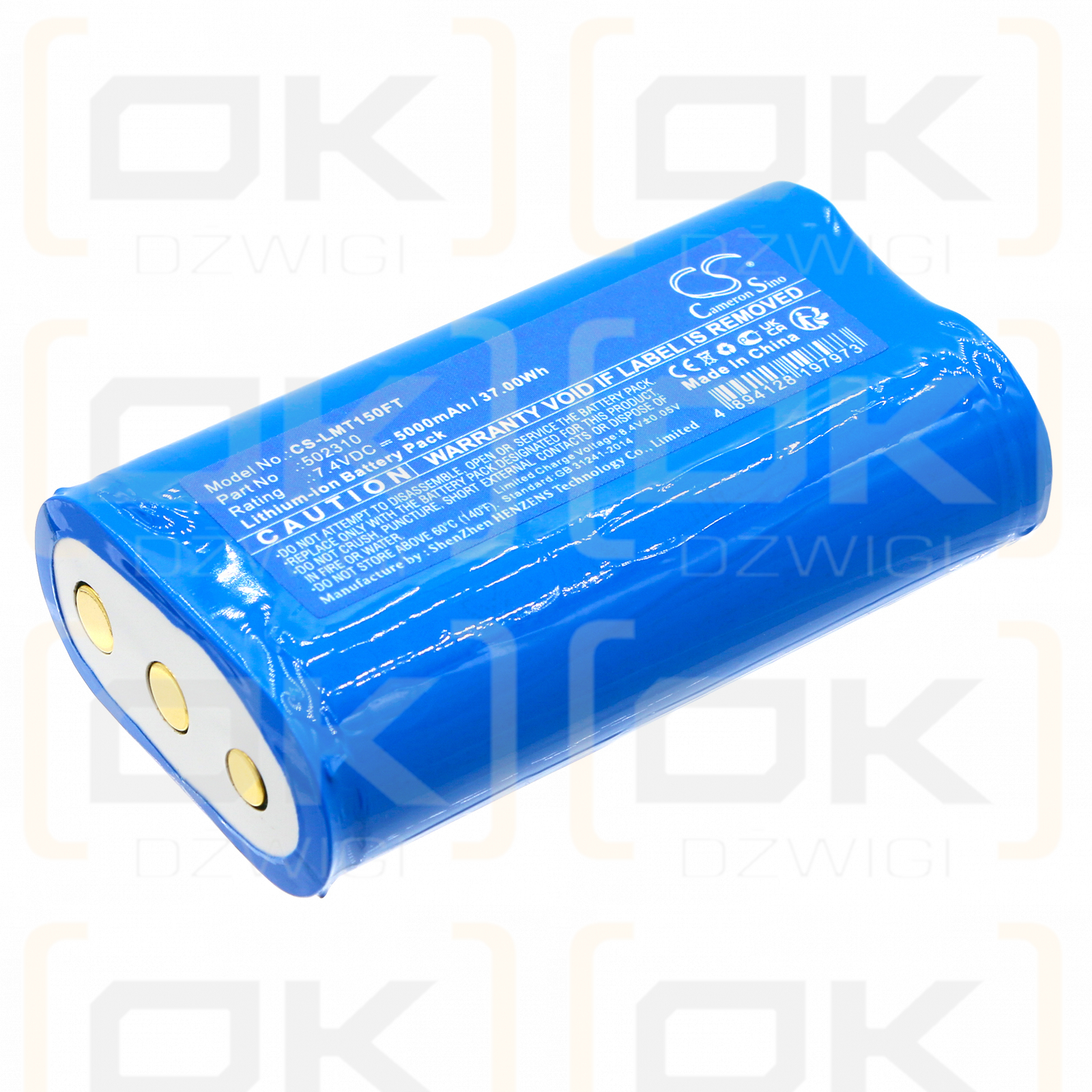 Ledlenser H19R Core / 502310 5000 mAh Li-Ion 7,4 V (Cameron Sino)