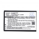 Replacement Battery for Polaroid DVG-720E / RL-6C 1200 mAh Li-ion 3.7 V (Cameron Sino)