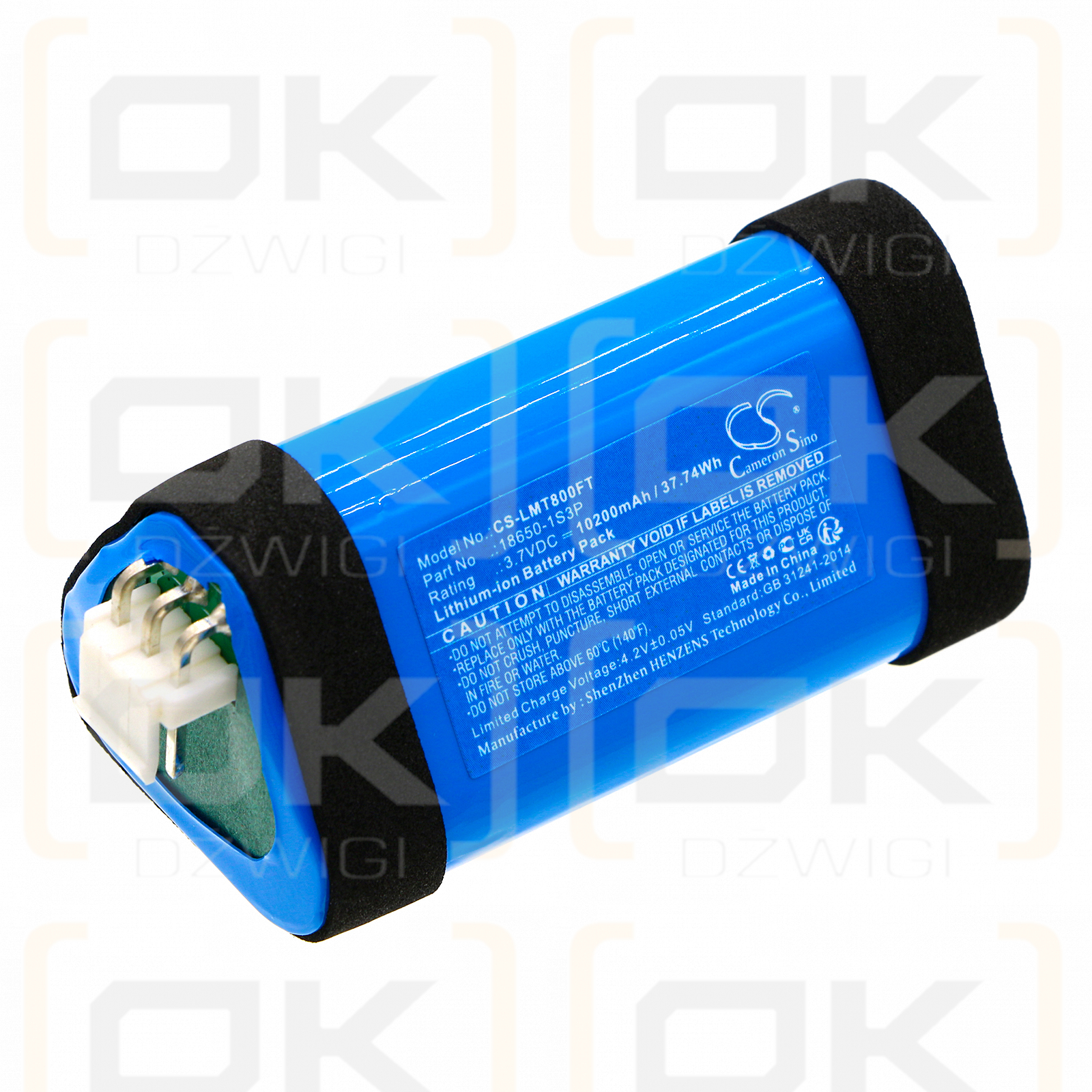 Ledlenser MT18 / 18650-1S3P 10200mAh Li-ion 3.7V (Cameron Sino)