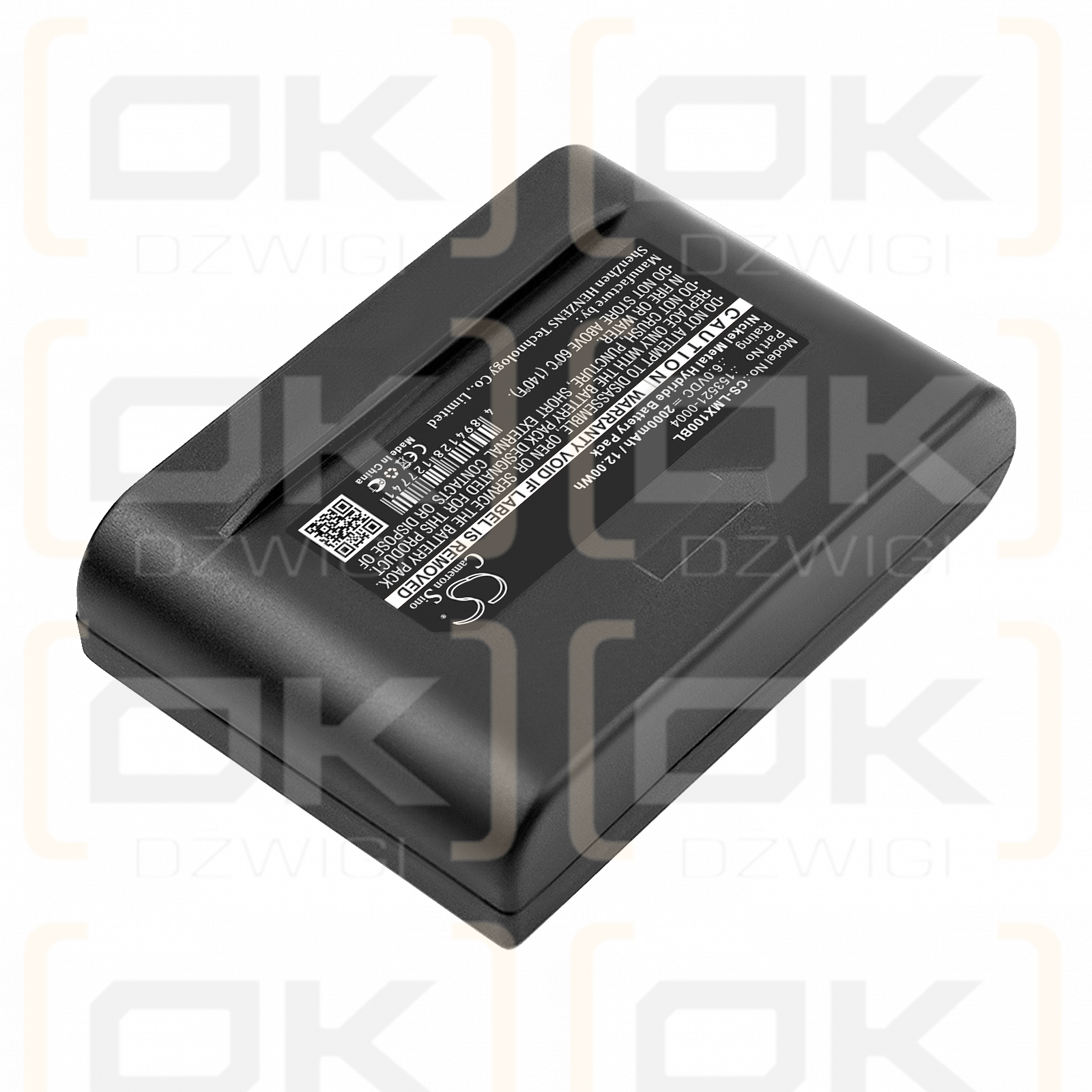 LXE MX1 / 153521-0004 2000mAh Ni-MH 6.0V (Cameron Sino)