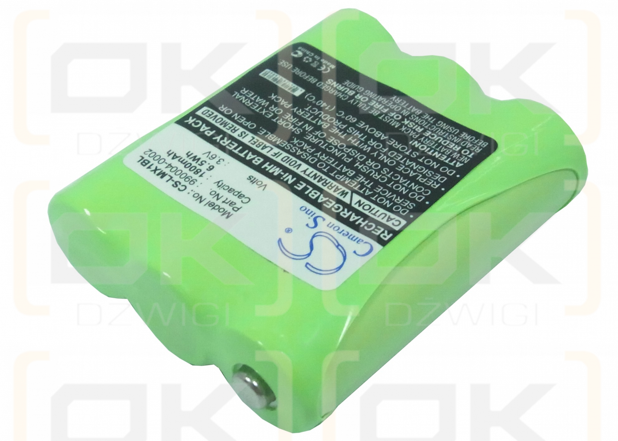 PSC FALCON TOP GUN PT2000 / 00-862-00 1800mAh Ni-MH 3.6V (Cameron Sino)