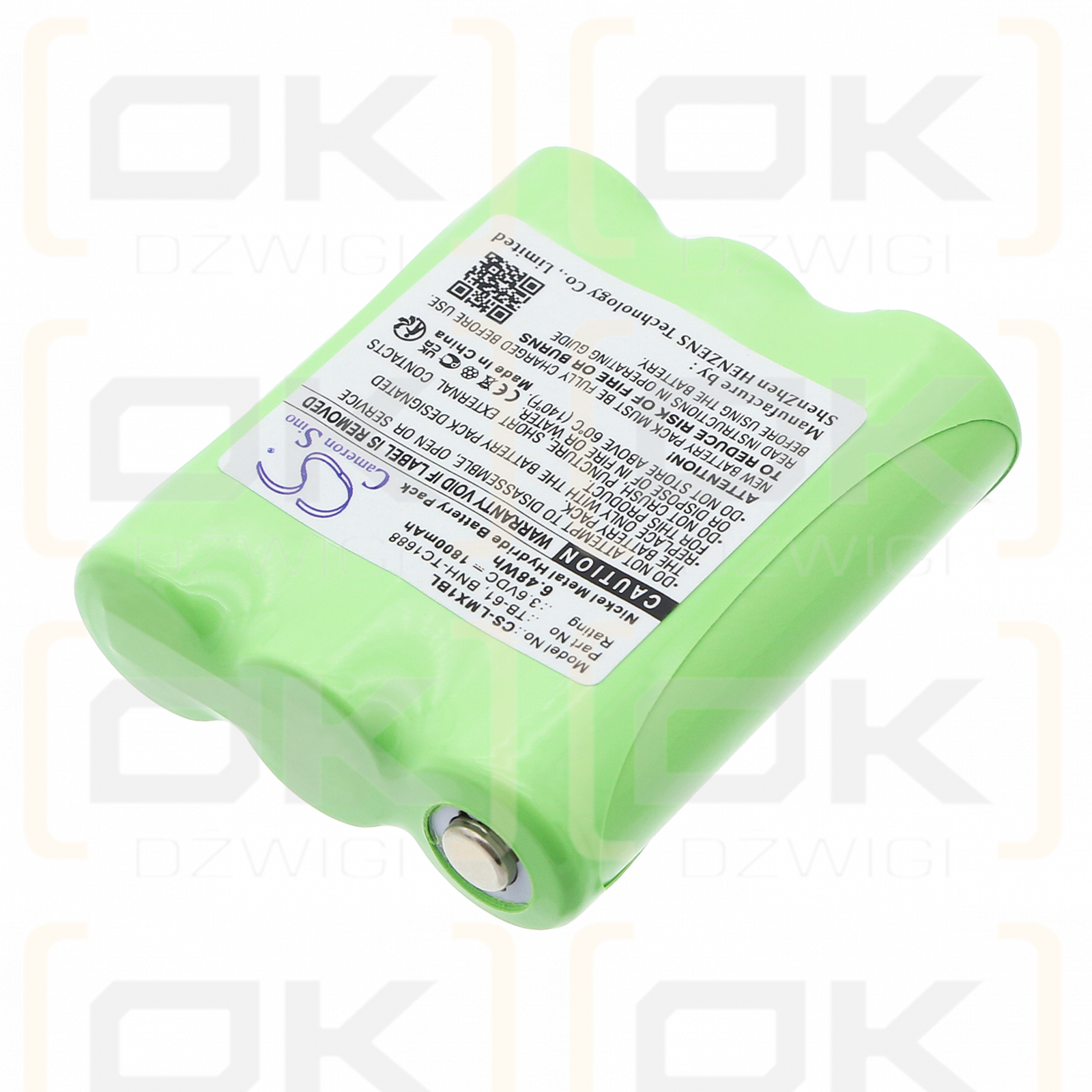 PSC FALCON TOP GUN PT2000 / 00-862-00 1800 мАч Ni-MH 3,6 В (Cameron Sino)