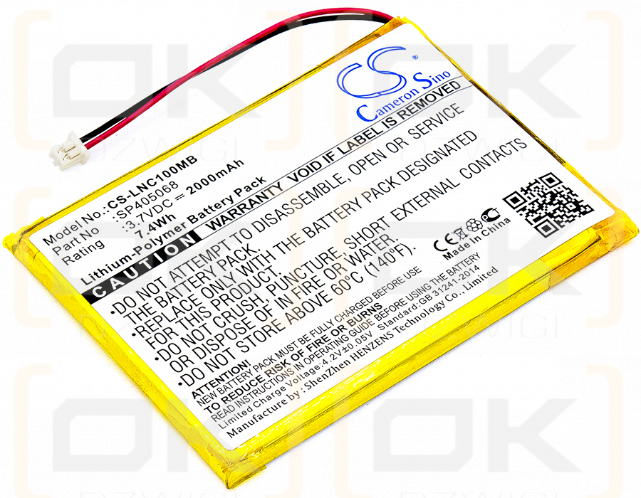 Luvion Prestige Touch / SP405068 2000mAh Li-Polímero 3.7V (Cameron Sino)