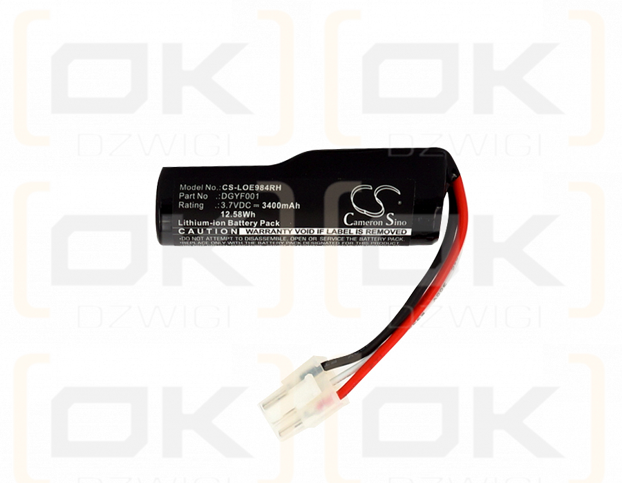 Logitech 984-000304 / DGYF001 3400 mAh Li-Ion 3,7 V (Cameron Sino)