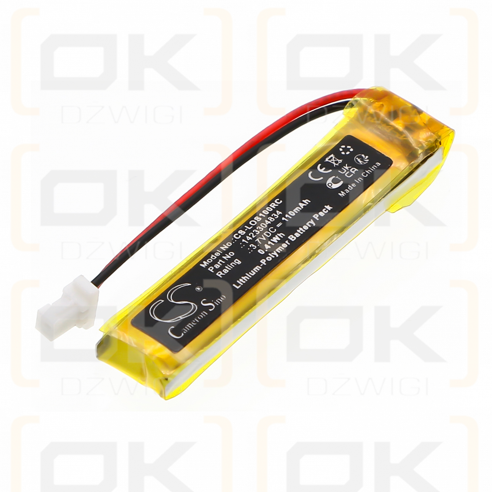 Logitech Spotlight Presentation Remote / 1423304834 110mAh Li-Polymer 3.7V (Cameron Sino)